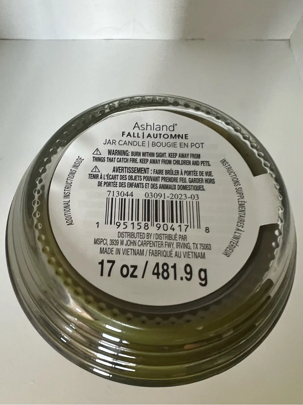 Ashland Autumn Walk Scented Candle — 17oz